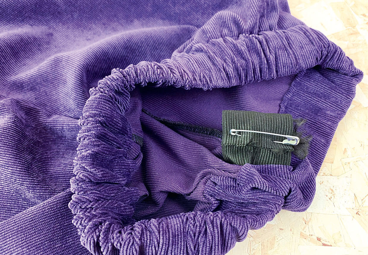 Culottes pattern step 8